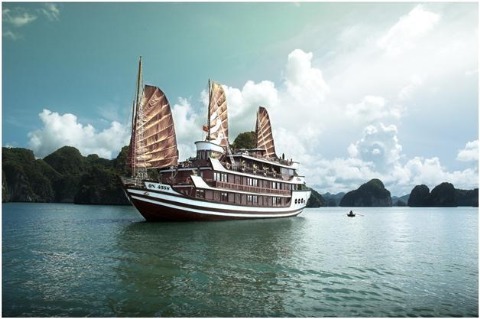 Ưu đãi cho khách thăm quan vịnh Hạ Long bằng du thuyền 