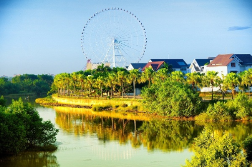 Ngắm vòng quay khổng lồ tại Đà Nẵng