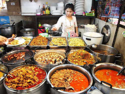 Những khu ẩm thực không thể bỏ qua tại Thái Lan