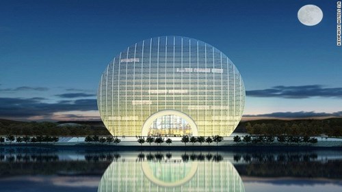 Độc đáo khách sạn “mặt trời mọc” ở Bắc Kinh