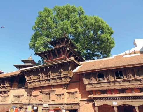 Durbar Square, Kathmandu, Nepal: Quảng trường của các hoàng cung