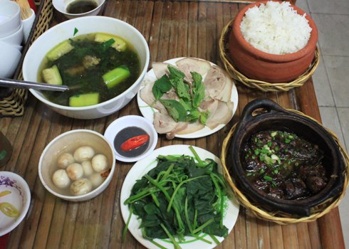 Quán ăn mang hương vị bắc giữa Sài Gòn