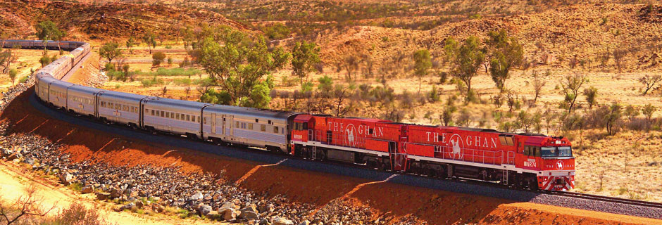 Hành trình trên chuyến tàu The Ghan xuyên nước Úc