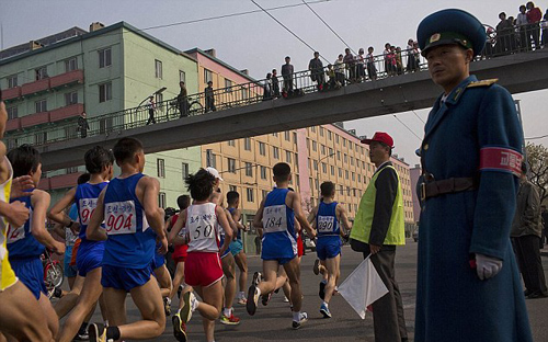 Triều Tiên cấm du khách chạy marathon