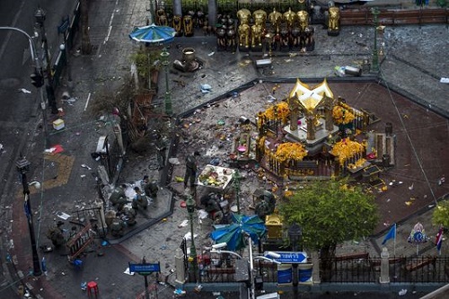 Sau vụ nổ bom Bangkok, du lịch Thái gặp khó khăn