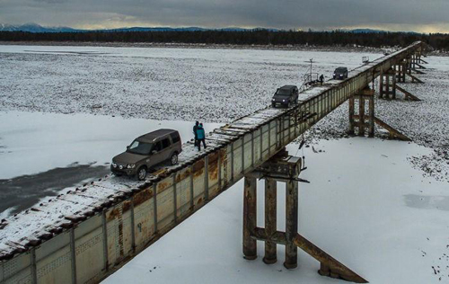 Cây cầu bấp bênh nhất thế giới ở Nga
