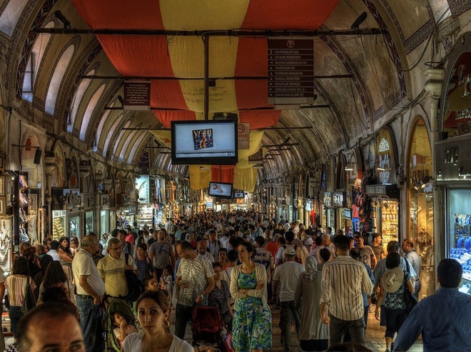 Vụ trộm chấn động khu chợ lâu đời nhất Istanbul