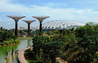 Khu vườn độc đáo nhất Singapore