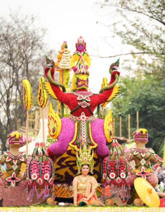 Lễ hội hoa ở Thái Lan