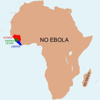 Những vùng ‘không Ebola’ ở châu Phi