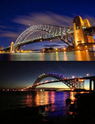 Phiên bản sinh đôi của cầu cảng Sydney