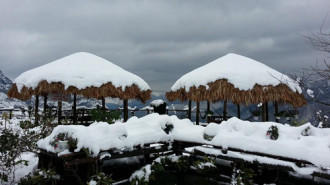 Nhìn lại Sapa năm 2013 với tuyết phủ trắng hút hồn dân du lịch 